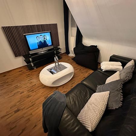 77M² - 3 Zi Modern Zentrum Kueche Dachterrasse Wlan Karlsruhe Buitenkant foto