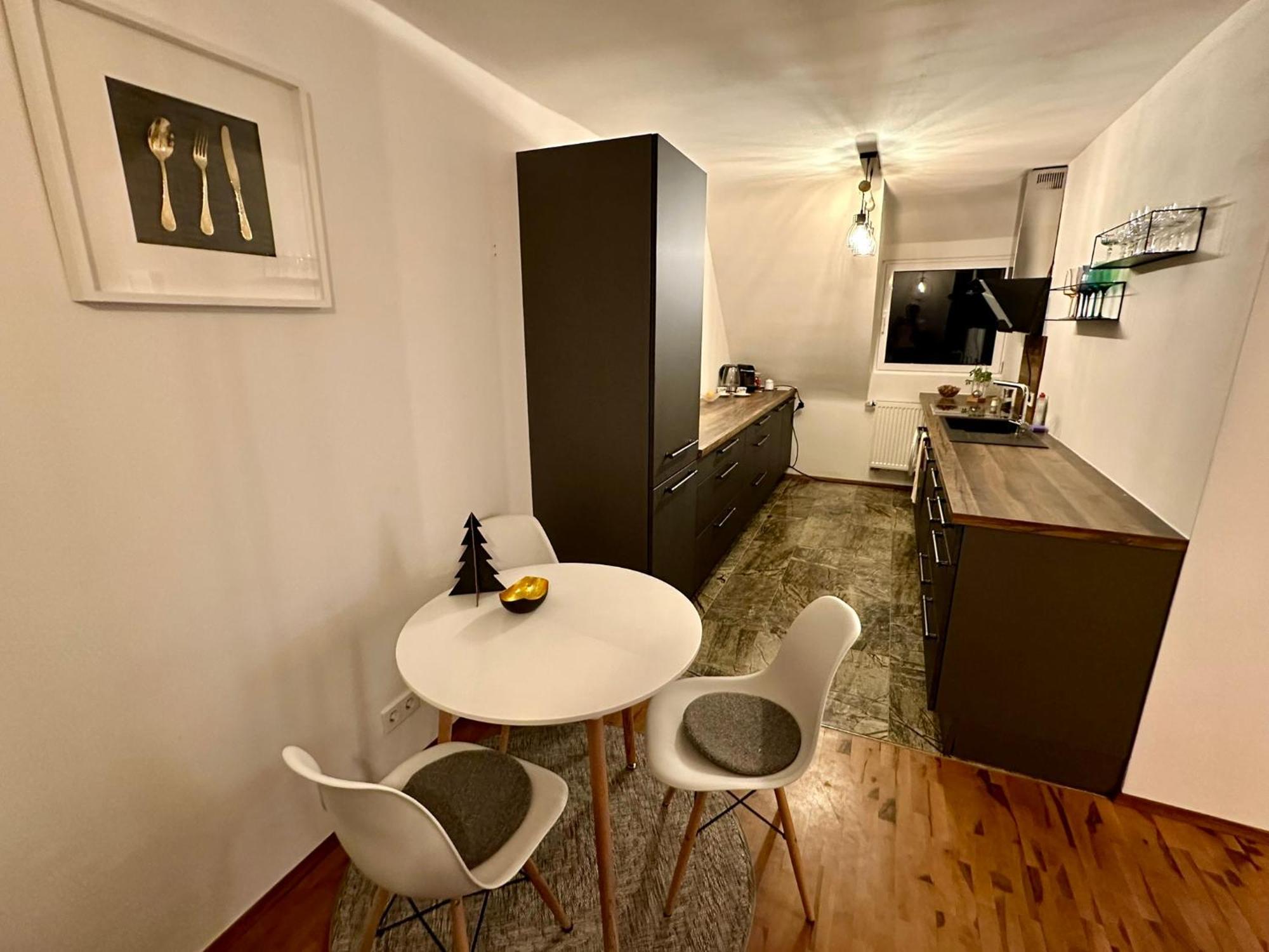 77M² - 3 Zi Modern Zentrum Kueche Dachterrasse Wlan Karlsruhe Buitenkant foto